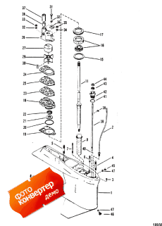 Gear Housing (drive) 2:1 Ratio-14 Teeth Pinion Gear (  (drive) 2: 1 Ratio-14 Teeth  )