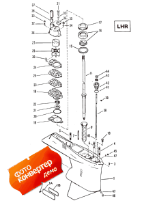 Gear Housing (drive Shaft) (lhr) (  (  ) (lhr))