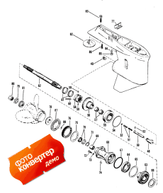 Gear Housing (propeller Shaft)rhr 4-hole Water Pick-up (�������� ������ (��� �������� �����) rhr 4-hole Water Pick-����)