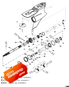 Gear Housing, Propeller Shaft-standard-sportmaster (   --sportmaster)