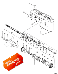 Gear Housing (propshaft) 2:1 Ratio-14 Teeth Pinion Gear (  (  ) 2: 1 Ratio-14 Teeth  )