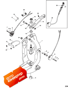 Gimbal Ring And Steering Lever (Gimbal ������ � ������� ������� �����)