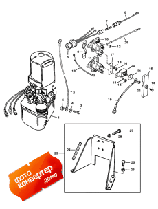 Hydraulic Pump And Bracket (Hydraulic ����� � ���������)
