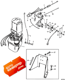 Hydraulic Pump And Bracket (Hydraulic ����� � ���������)
