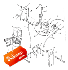 Hydraulic Pump And Mounting Brackets (Hydraulic ����� � ���������ing ���������s)
