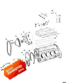 Intake Manifold And Front Cover (�������� ��������� � �������� ������)