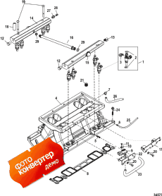 Intake Manifold And Fuel Rail (    )