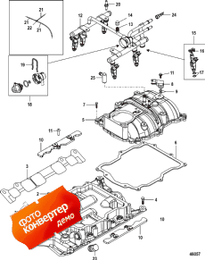 Intake Manifold And Fuel Rail (    )