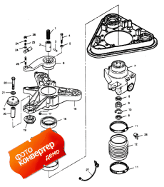 Mount And Steering Yoke (��������� � ������� ������� Yoke)