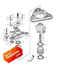 Mount And Steering Yoke (��������� � ������� ������� Yoke)