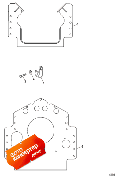 Mount Plates (engine) (design I) ( s () (design I))