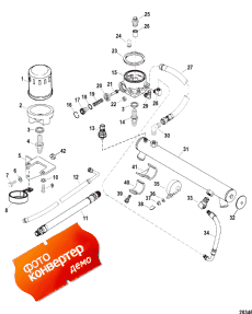 Oil Cooler And Oil Filter (engine) (Oil Cooler � �������� ������ (���������))