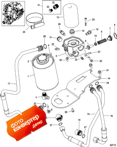 Oil Filter And Reservoir (   )