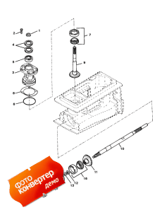 Pinion And Impeller Shaft (�������� � ���������� ���)