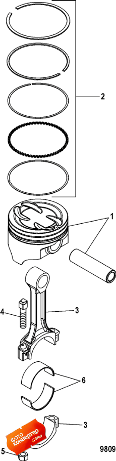 Pistons And Connecting Rods (  )