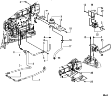 Power Steering And Shift Bracket (Power     )