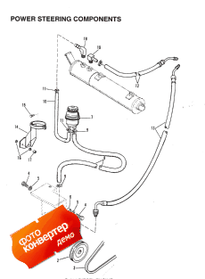 Power Steering Components (stern Drive) (Power   Components (stern Drive))