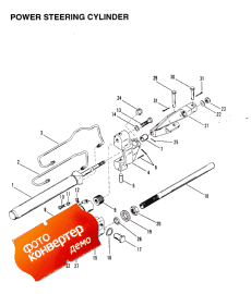 Power Steering Cylinder (stern Drive) (Power    (stern Drive))