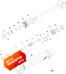 Power Trim Cylinder Repair Kits (Power ������� ����� ��������� ��������s)