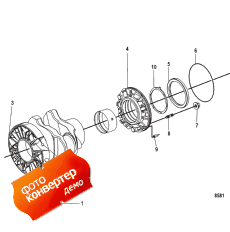 Rear Oil Seal And Bearing Carrier (Rear    Carrier)