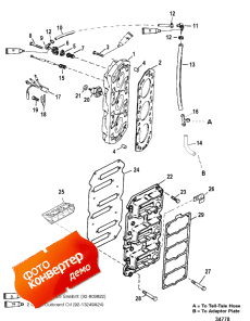 Reed Block And Cylinder Head (Reed Block    )