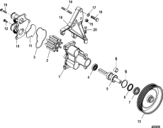 Sea Water Pump Assembly (Sea   Assembly)