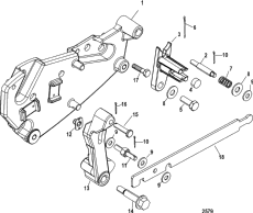 Shift Bracket (bravo Engines) (  (bravo s))