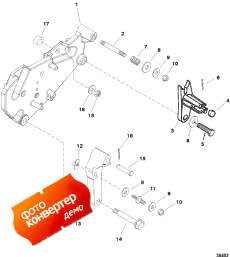 Shift Bracket (bravo Engines) (  (bravo s))