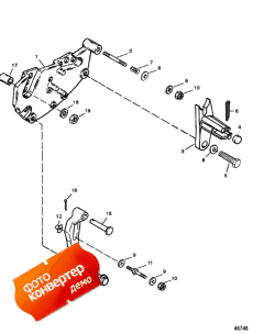 Shift Bracket (bravo Engines) (  (bravo s))