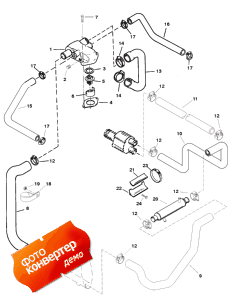 Standard Cooling System (bravo Engines) (  System (bravo s))