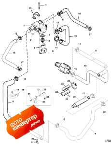 Standard Cooling System (bravo Engines) (  System (bravo s))