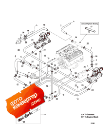 Standard Cooling System (single And 3 Point Drain) (  System (single  3 Point Drain))