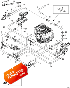 Standard Cooling System (single And Three Point Drain) (  System (single  Three Point Drain))