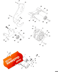 Starter And Alternator Mount (������� � ����������� ���������)