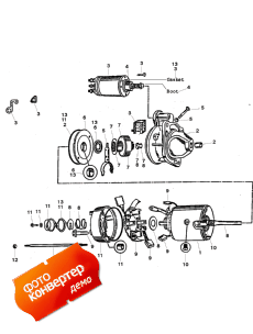 Starter Assembly (50-808011a1) ( Assembly (50-808011a1))