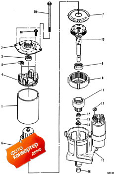 Starter Motor, 3-1/4 Diameter End Cap ( , 3-1 / 4 Dia End )