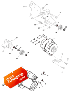 Starter Motor And Alternator (   )