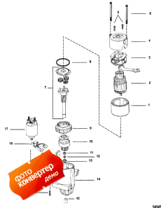 Starter Motor (pg260-f1) (  (pg260-f1))