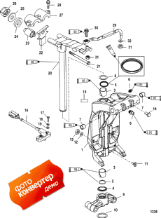 Swivel Bracket And Steering Arm (     )