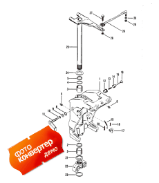 Swivel Bracket And Steering Arm (���������� ��������� � ������� ������� �����)