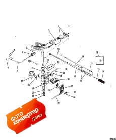 Swivel Bracket And Steering Handle (���������� ��������� � �������)
