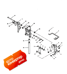 Swivel Bracket And Stern Brackets Models With Power Trim (���������� ��������� � ��������� ������s Models With Power trim)