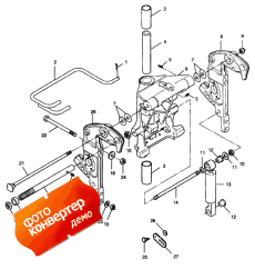 Swivel Bracket And Stern Brackets Power Trim Models (���������� ��������� � ��������� ������s Power trim Models)