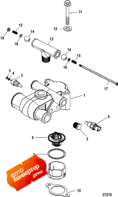 Thermostat And Housing (  )