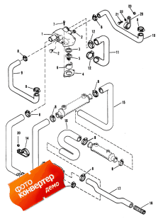 Thermostat Housing (standard Cooling) 0f350000 And Up (  ( ) 0f350000  )