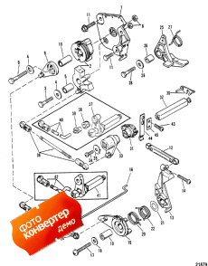 Throttle And Shift Linkage (tiller Handle Shift Models) (�������� � ������������� ��������� (������� ������������� Models))