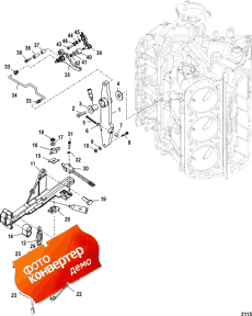 Throttle Lever And Shift Shaft (    )