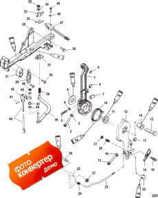 Throttle Lever And Shift Shaft (    )