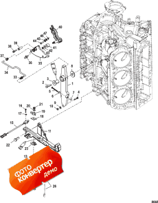 Throttle Lever And Shift Shaft (����� �������� � ������������� ���)
