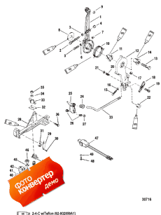 Throttle Lever And Shift Shaft (����� �������� � ������������� ���)